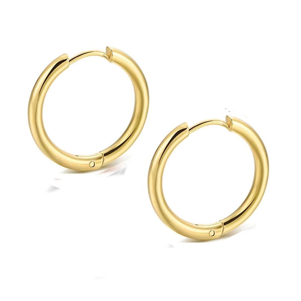 Gold Hoop Earrings