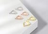 Simple Geometry Stud Earrings