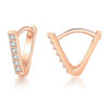 Simple Geometry Stud Earrings