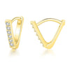 Simple Geometry Stud Earrings