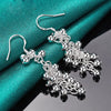 925 Sterling Silver Smooth Grape Bead Ball Earrings