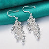 925 Sterling Silver Smooth Grape Bead Ball Earrings