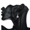 925 Sterling Silver Drop Earrings - Hollow Ball Heart