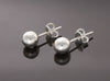 .925 Silver Earrings - Ball Stud Trust Davis