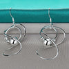 925 Sterling Silver Geometric Smooth Beads Doteffil