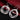 Sterling Silver Three Circle Drop Earring Doteffil