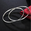 .925 Sterling Silver Earrings - Hoops (60mm)