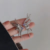 Punk Style Liquid Butterfly Earring