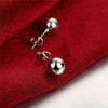 .925 Silver Earrings - Ball Stud Trust Davis