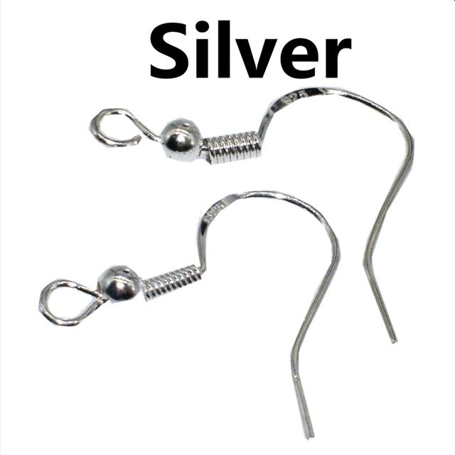 925 Sterling Silver Earring Hooks with ball – Wholesale Silver Jewellery