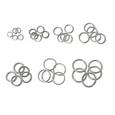 .925 Sterling Silver Jump Rings 3-9mm Box 1500pcs