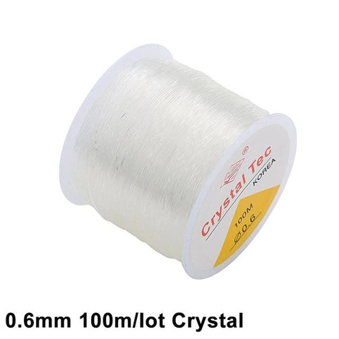 Crystal DIY Beading Stretch Cords Louleur Offcial Store