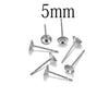 Earring Post Cup Shape Pin (50)