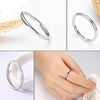Sterling Silver Wedding Band - 2 mm