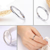 Sterling Silver Wedding Band - 2 mm