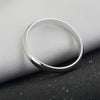 Sterling Silver Wedding Band - 4 mm