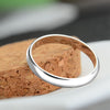Sterling Silver Wedding Band - 4 mm