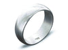 .925 Solid Sterling Silver Wedding Band - 6 mm GQTorch