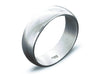 .925 Solid Sterling Silver Wedding Band - 6 mm