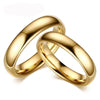 Gold Wedding Ring - Width 6 mm