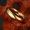 Gold Wedding Ring - Width 6 mm