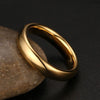 Gold Wedding Ring - Width 6 mm