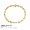 Gold Franco Chain Bracelet