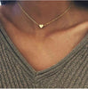 Single Chain Necklace with Small Heart