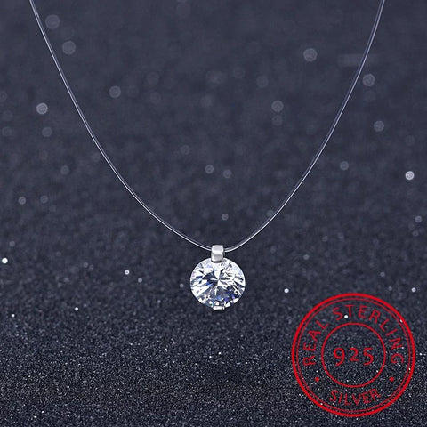 925 Sterling Silver Invisible Choker