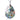 Water Drop Mosaic Paua Pendant CSJA