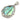 Teardrop Paua pendant with Silver Setting Wholesale Silver Jewellery