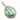 Teardrop Paua pendant with Silver Setting Wholesale Silver Jewellery