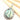 Teardrop Paua pendant with Silver Setting Wholesale Silver Jewellery