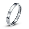 .925 Sterling Silver Band - Width 3 mm Tanai