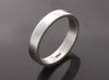 .925 Sterling Silver Band - Width 4 mm Jesus