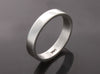 .925 Sterling Silver Band - Width 4 mm
