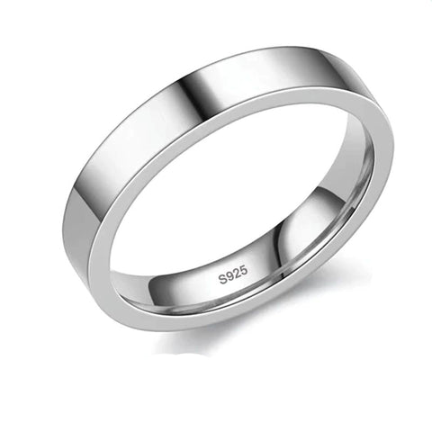 .925 Sterling Silver Band - Width 5 mm