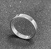 .925 Sterling Silver Band - Width 6 mm