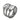 Sterling Silver Ring - Triple Fork Wrap Jesus