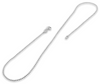 Sterling Silver Ball Chain 450mm 1.50mm