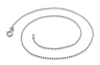 Sterling Silver Ball Chain 450mm 1.50mm